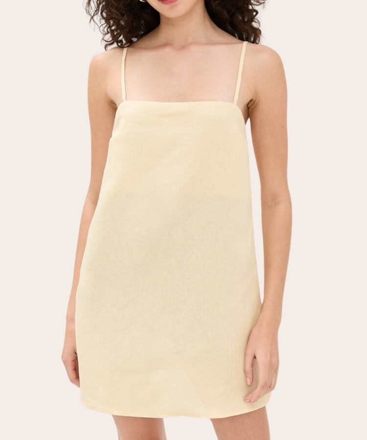 Linen Shift Dress