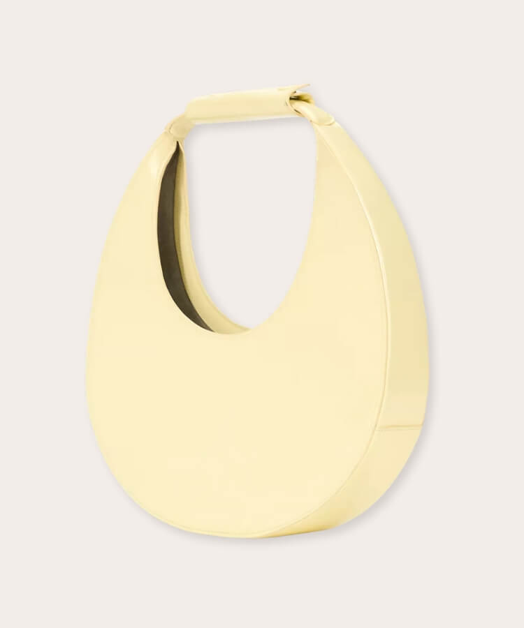 Moon Leather Shoulder Bag