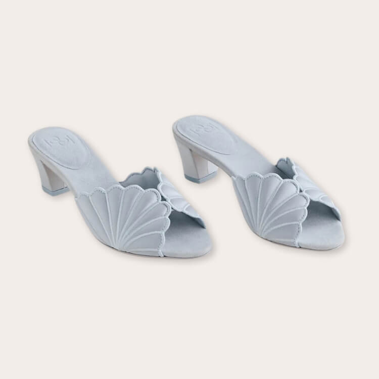 Block Heeled Mules