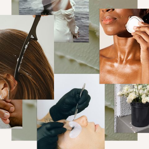 wedding prep beauty