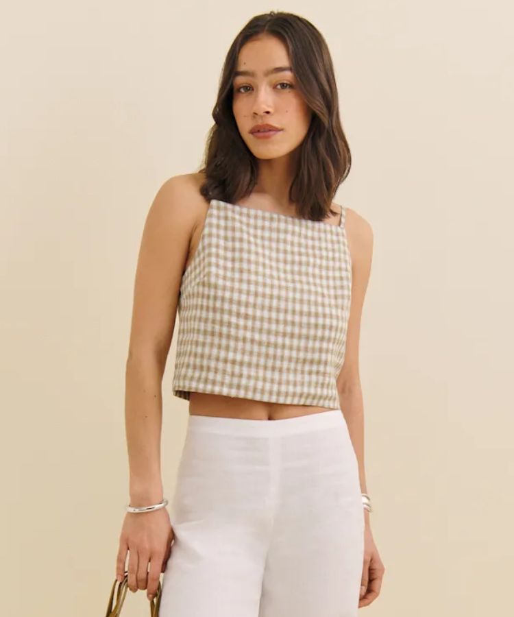 Kerri Linen Top