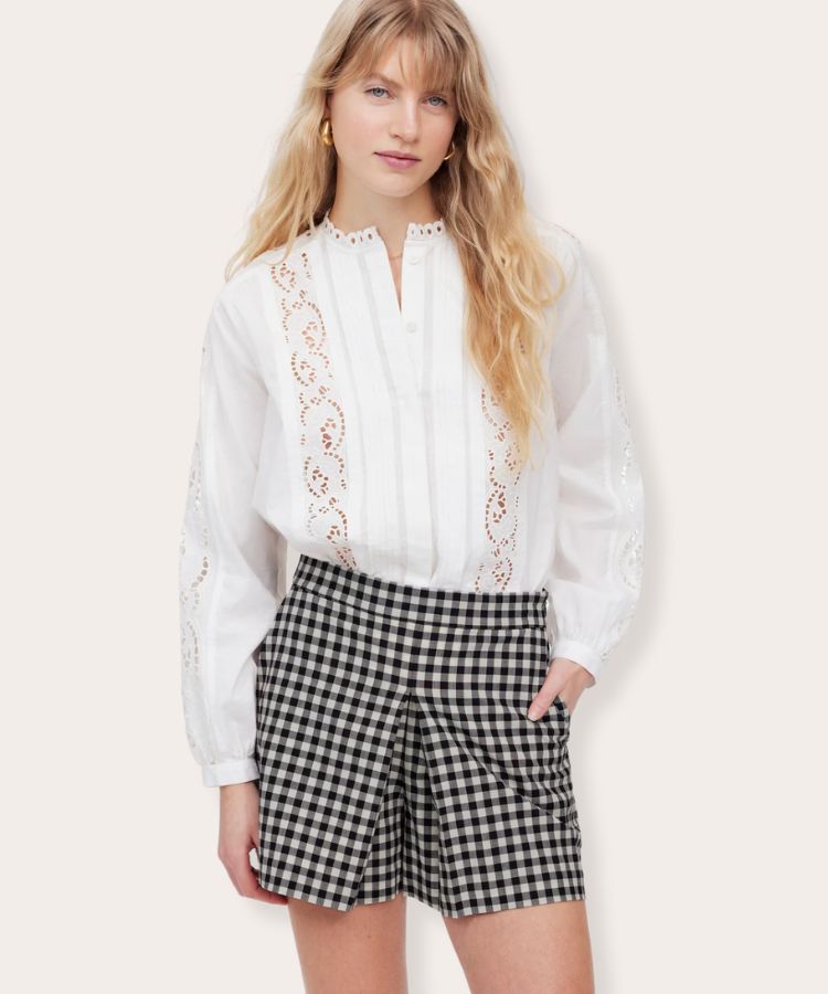 Gingham Mini Skort